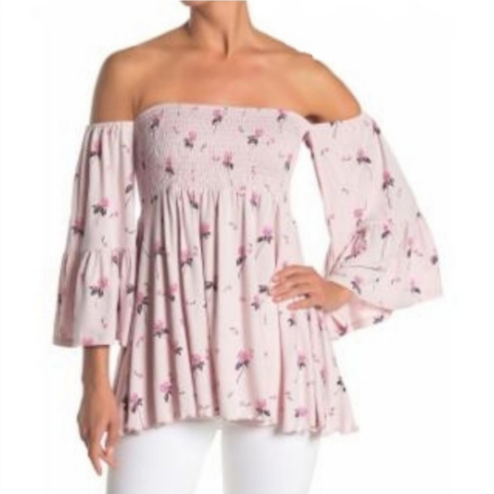 NEW! Free People Lana Off the Shoulder Tunic